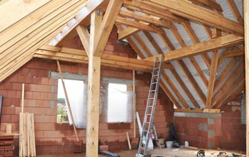Aston On Clun attic trusses