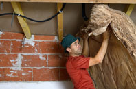 Aston On Clun tapered roof insulation